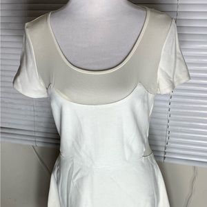 LikeMinded white stretchy dress medium